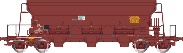 Albert Modell 082003 - Selbstentladewagen Tads der SNCF